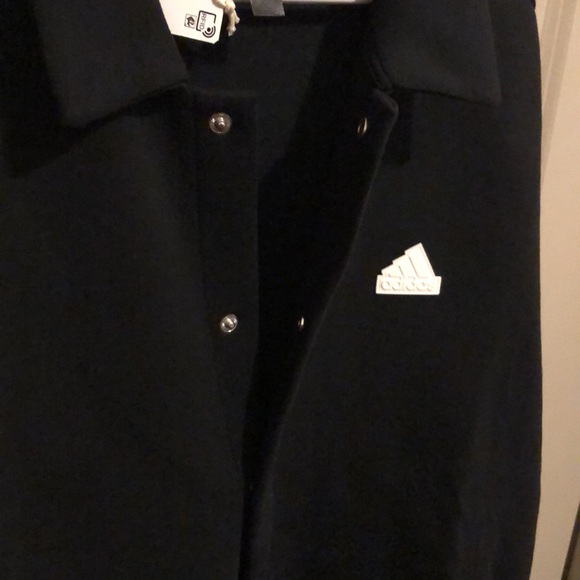 adidas Mens Future Icons 3-Stripes Coaches Jacket - Picture 3 of 4